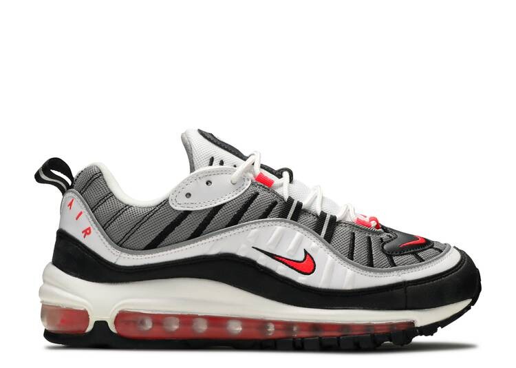

Кроссовки Nike WMNS AIR MAX 98 'SOLAR RED', белый