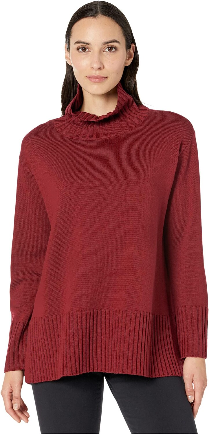 

Водолазка Пуловер Eileen Fisher, цвет Deep Claret