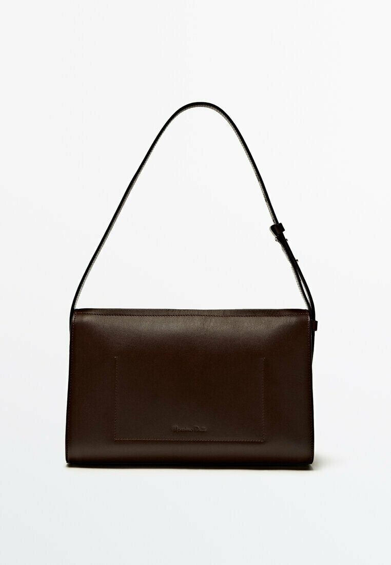 

Сумочка Plain Shulder Massimo Dutti, коричневый