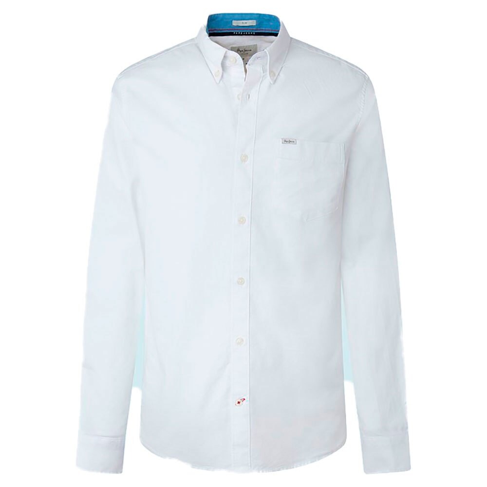 

Рубашка с длинным рукавом Pepe Jeans Jackson, белый