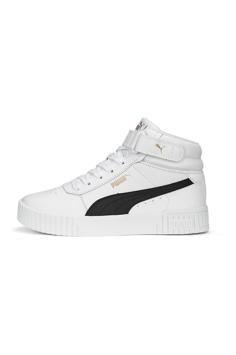 

Кожаные спортивные туфли Carina 2 0 с экокожей Puma, белый