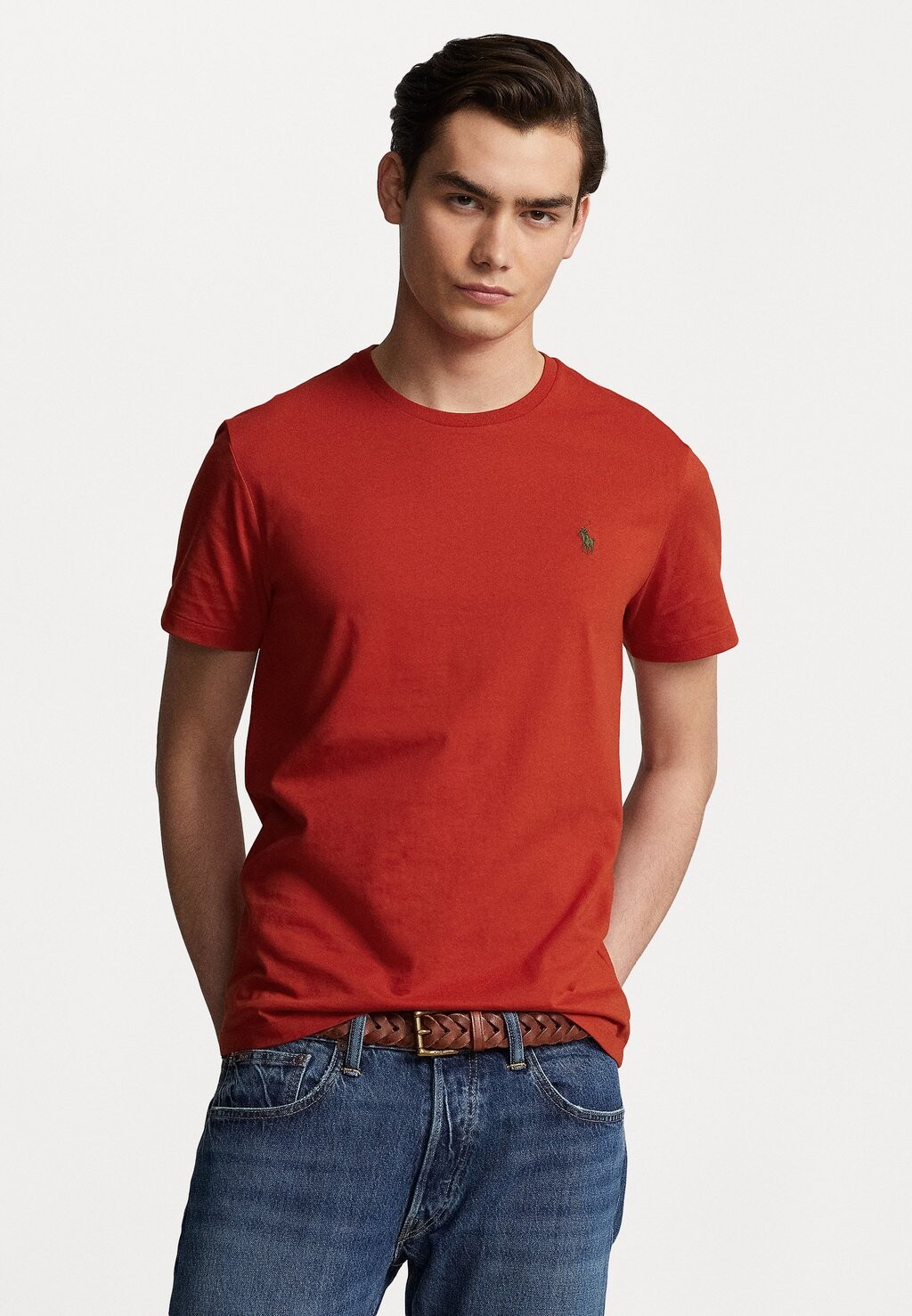 

Базовая футболка КОРОТКИЙ РУКАВ Polo Ralph Lauren, спортивный оранжевый
