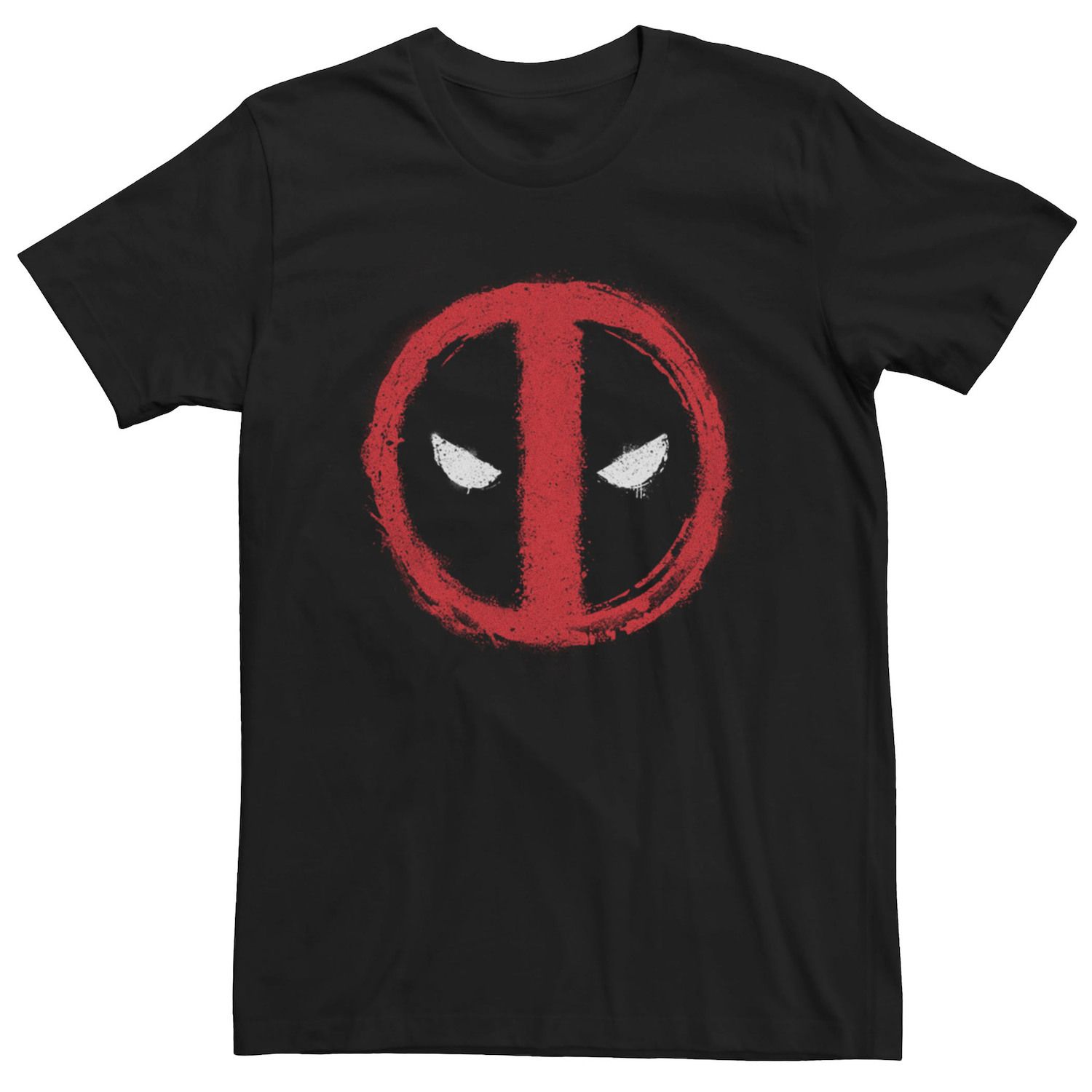 Мужская футболка с меловым логотипом Deadpool Marvel