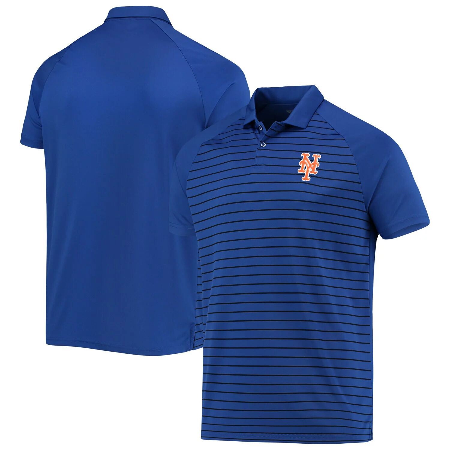 

Мужская поло Royal New York Mets Insignia Pulse реглан