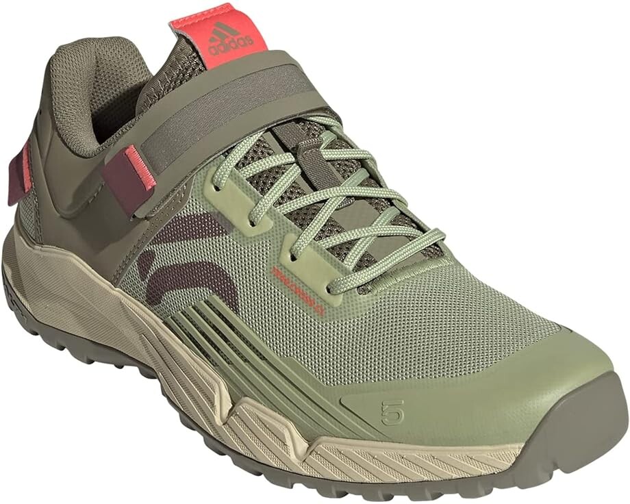 Кроссовки Five Ten Trailcross Clip-In, цвет Quiet Crimson/Orbit Green/Turbo