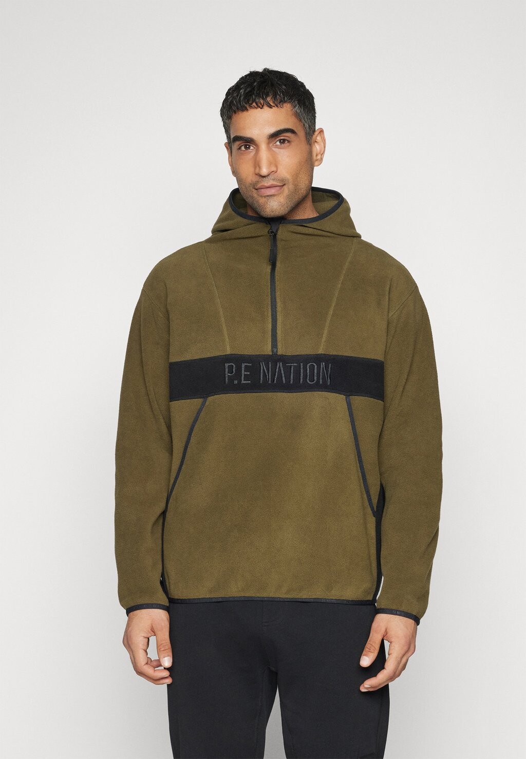 

Флисовая толстовка Title Defense Polar Hood P.E Nation, хаки