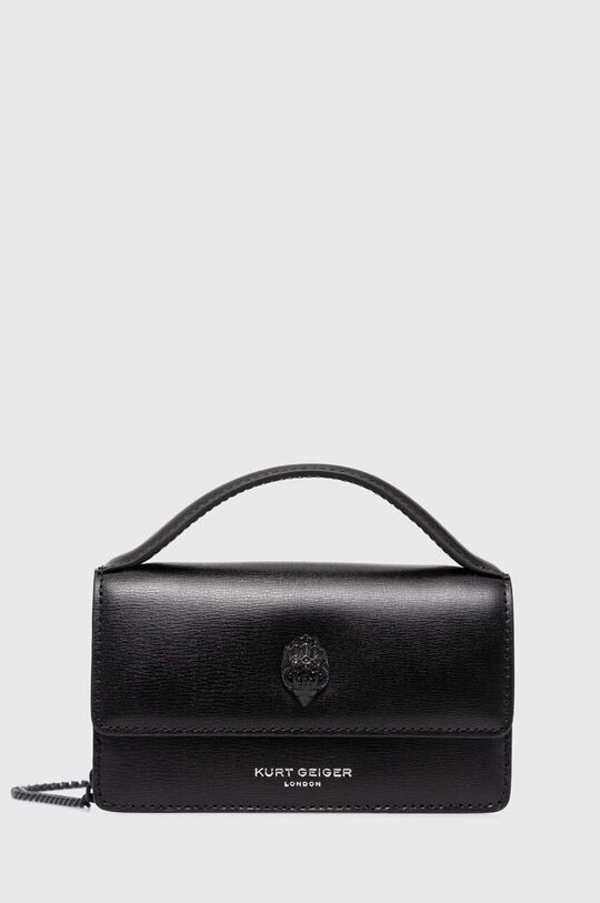 

Кожаная сумка XS BOND TOP HANDLE BAG DR Kurt Geiger London, черный