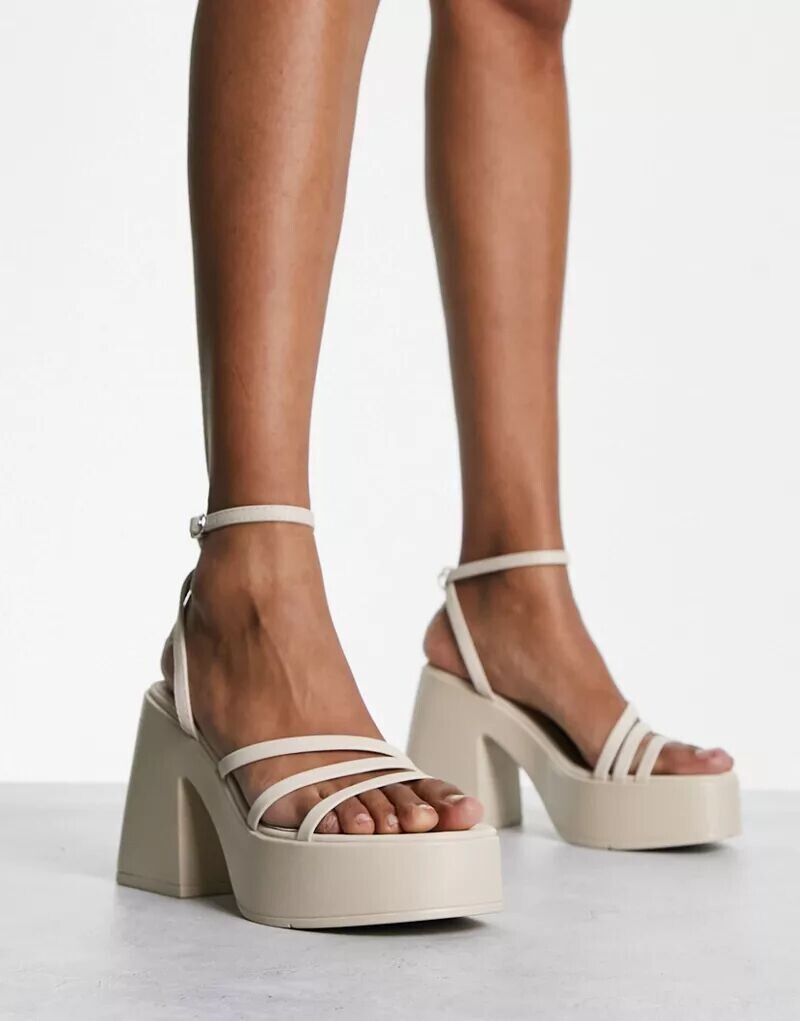 

Обувь – Sia – сандалии цвета экрю на платформе Schuh