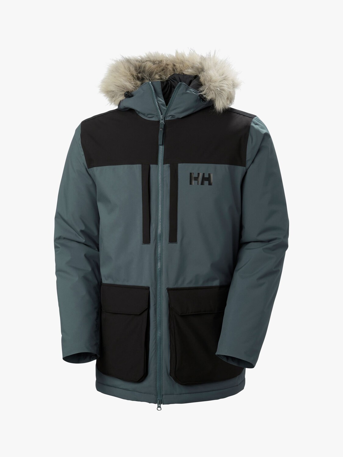 

Мужская парка Patrol с капюшоном из искусственного меха Helly Hansen, альпийский мороз