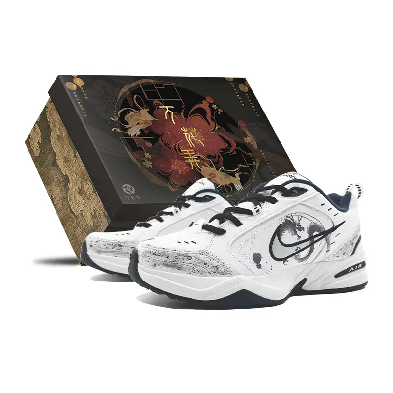 

Кроссовки Air Monarch 4 Chunky унисекс с низким верхом черного цвета Nike