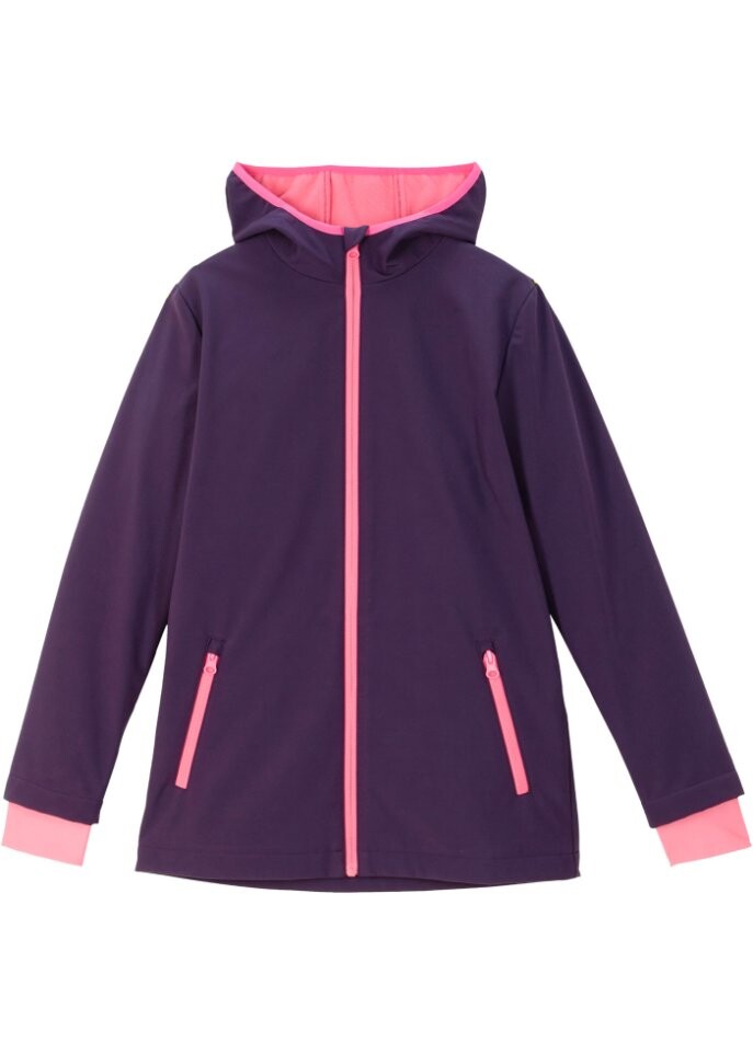 

Куртка из софтшелла для девочек Bpc Bonprix Collection, фиолетовый