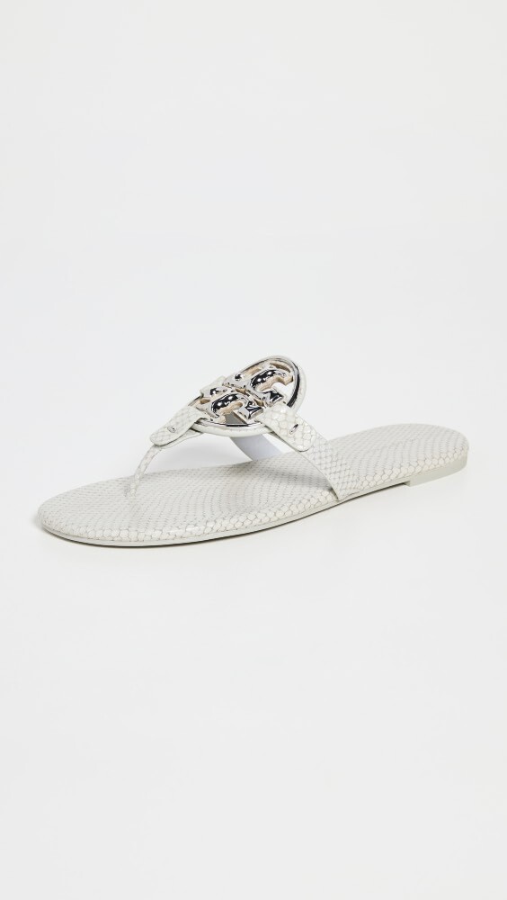 

Сандалии Tory Burch Metal Miller Soft, серый