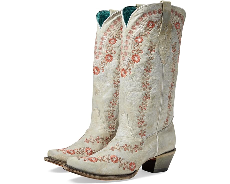 Ботинки Corral Boots A4455, белый толстовка diamond cross ranch corral белый