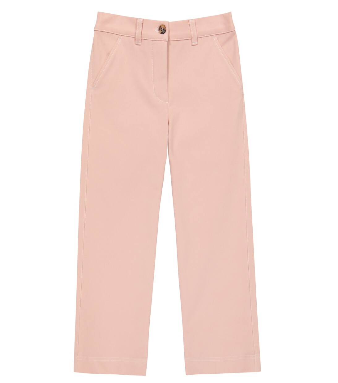 

Брюки из хлопкового твила Loro Piana, розовый
