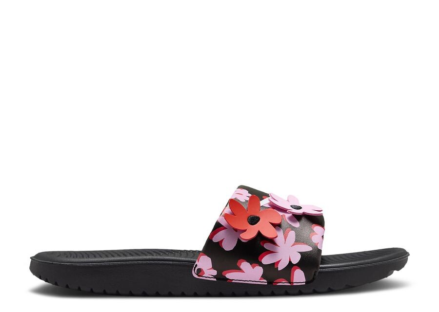 

Кроссовки Nike Kawa Se Slide Gs 'Floral', черный