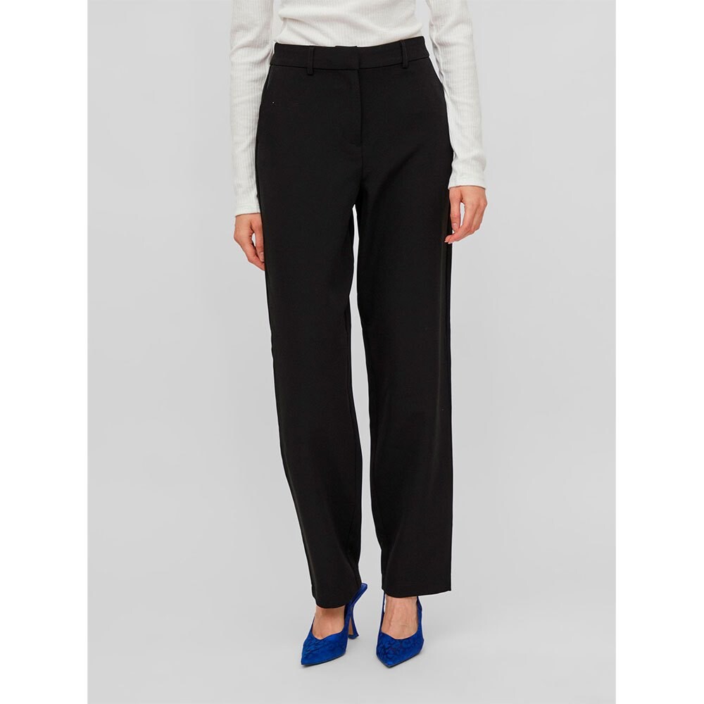 

Брюки Vila Kamma High Waist, черный