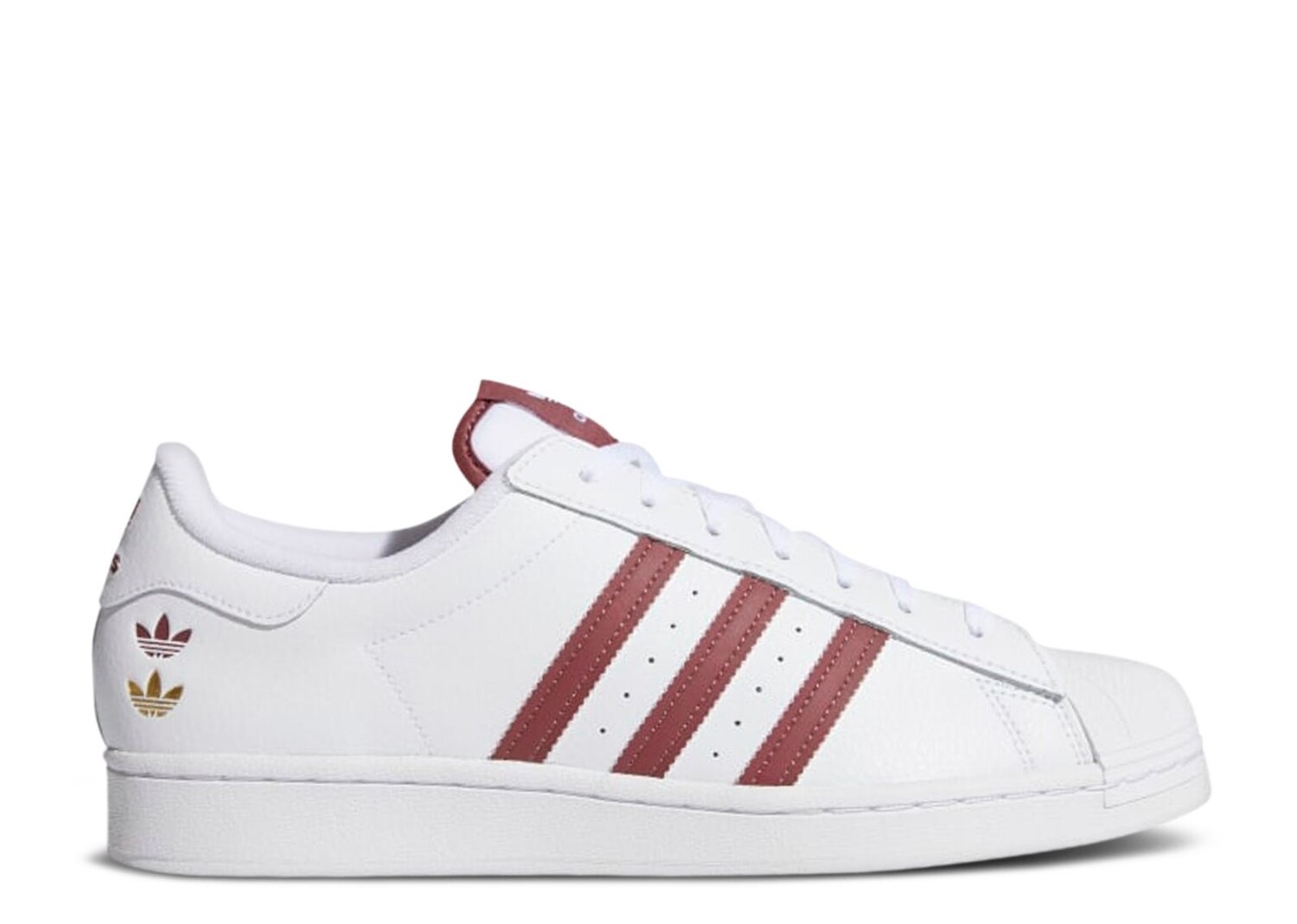 Кроссовки adidas Superstar 'White Quiet Crimson', белый кроссовки adidas originals superstar unisex footwear white quiet crimson gold foil