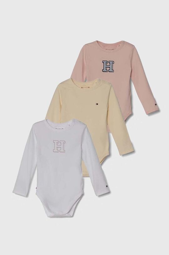 

Комплект боди для малышей Tommy Hilfiger (3 шт.), розовый
