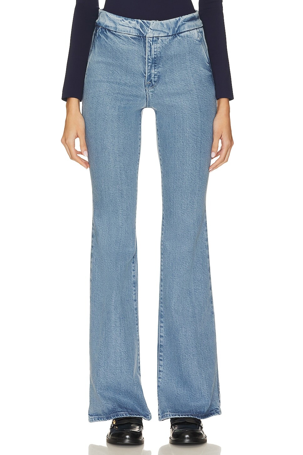 

Брюки Good American Good Flare Trouser Indigo551, цвет Indigo551