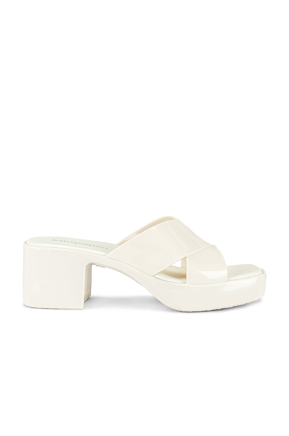 

Мюли Jeffrey Campbell Bubblegum, цвет Cream Shiny