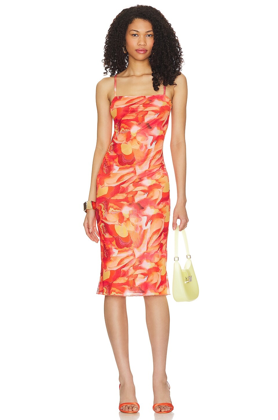 

Платье миди MORE TO COME Basma, цвет Floral Multi