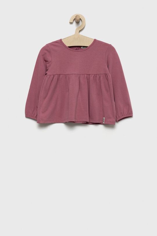 

Детская лонгслив United Colors of Benetton, фиолетовый