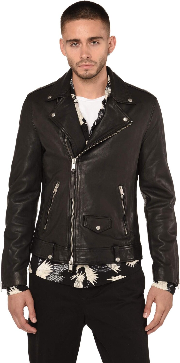 

Куртка Milo Biker Jacket AllSaints, черный