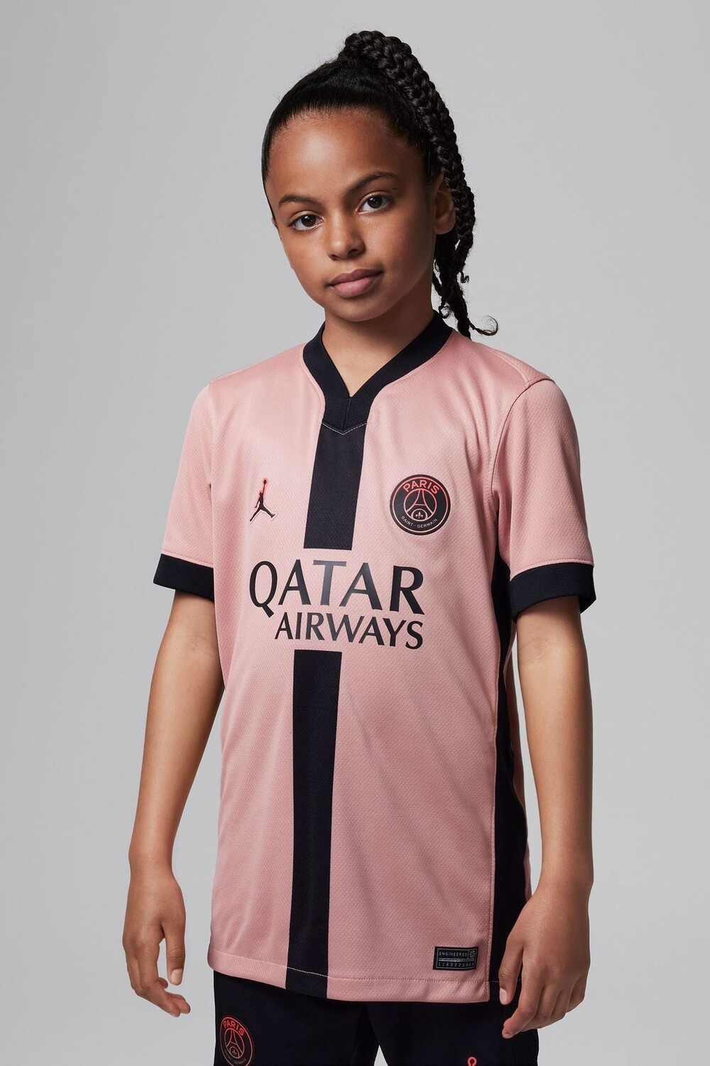 

Футболка Jr psg 24/25 третьего стадиона Nike, розовый