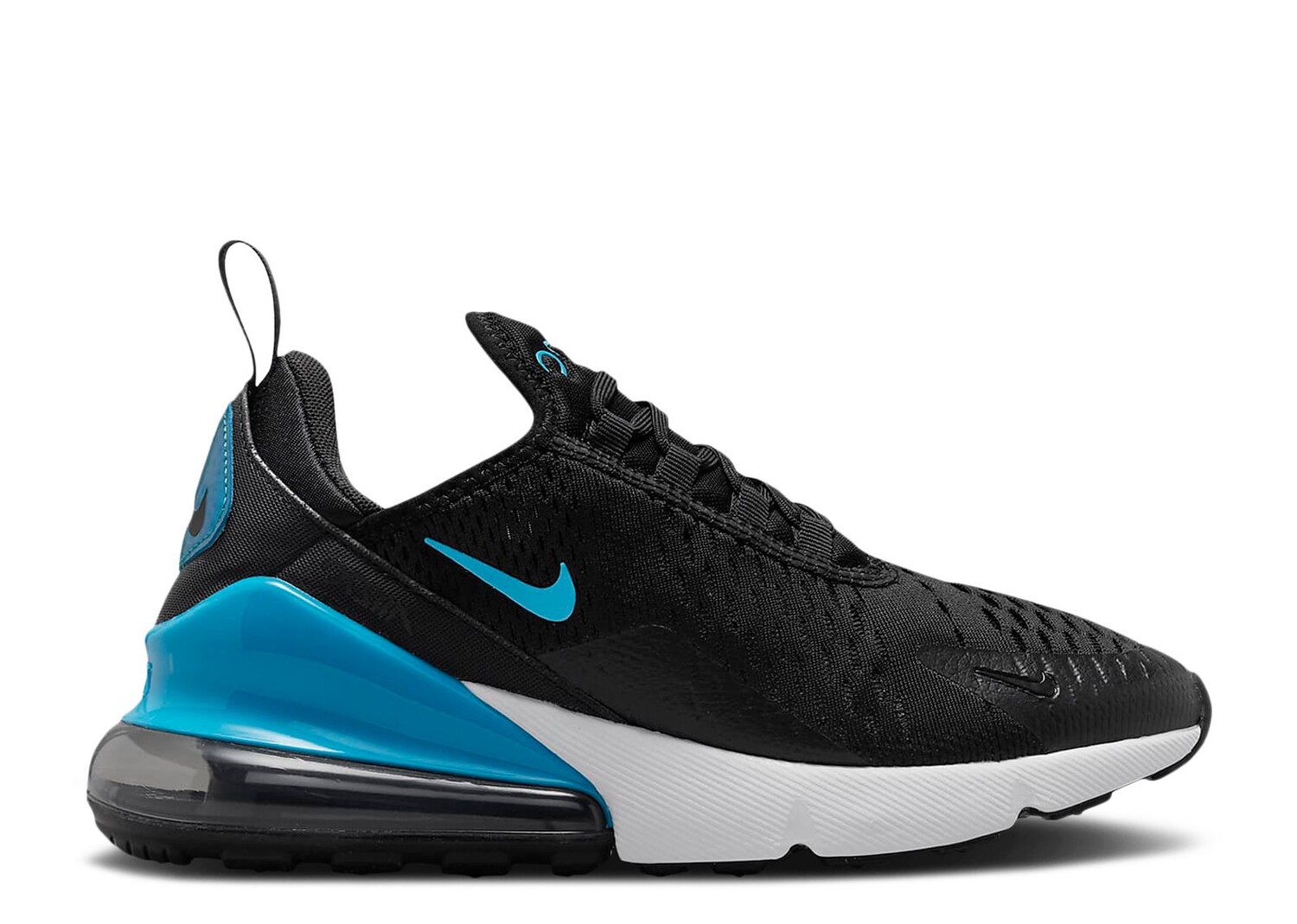 

Кроссовки Nike Air Max 270 Gs 'Black Blue Lightning', черный