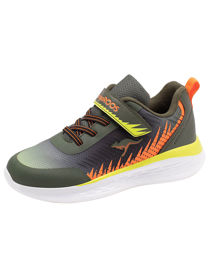 

Высокие кроссовки Kangaroos Athleisure, цвет Khaki/Orange