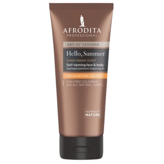 

Бальзам-автозагар для лица и тела, 150 мл Afrodita, Hello Summer