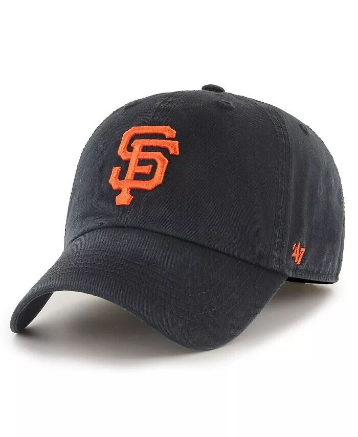 

Черная мужская приталенная шляпа с логотипом San Francisco Giants Franchise '47 Brand, черный