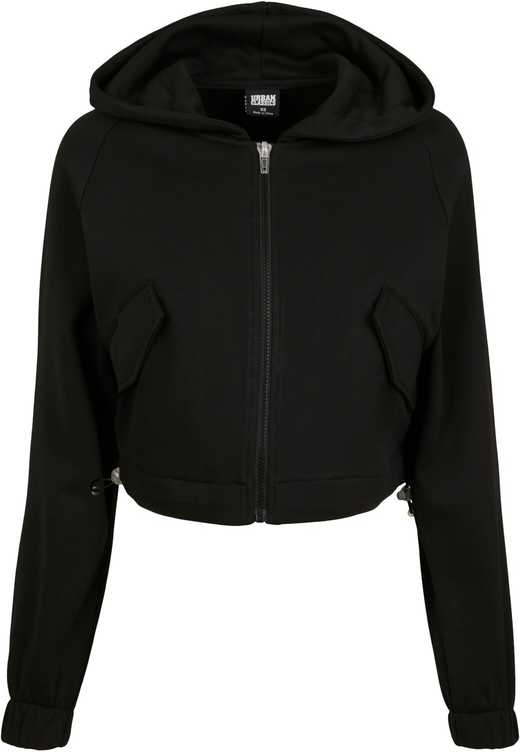 

Толстовка Urban Classics Zip Kapuzenpullover, черный