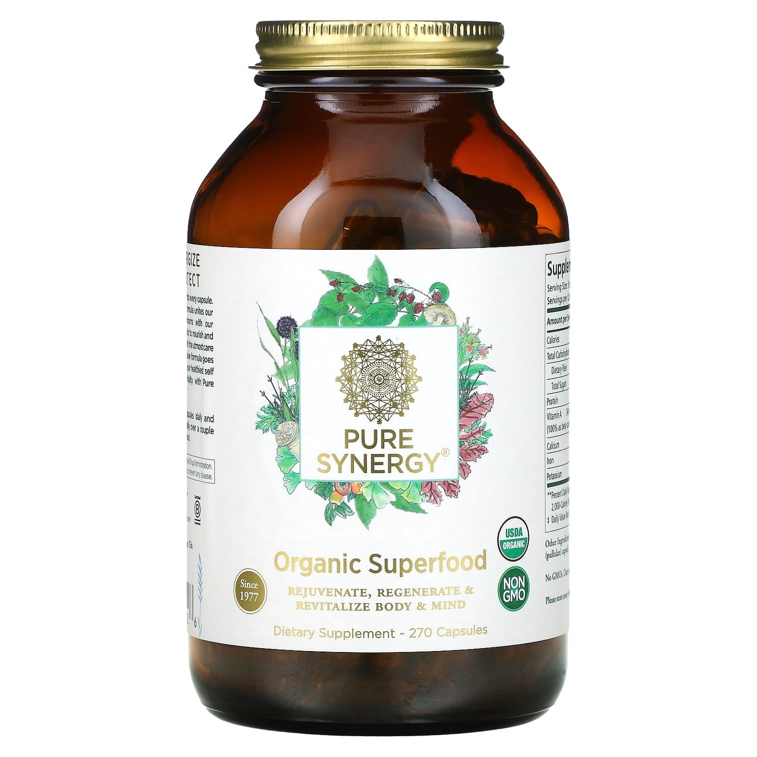 

The Original Superfood, 270 капсул, Pure Synergy