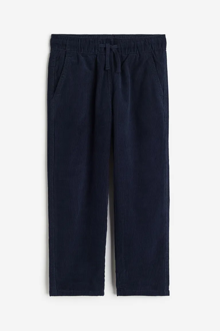 

Вельветовые брюки H&M, синий