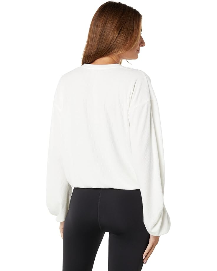 

Свитер THRIVE SOCIETE Ruched Surplice Pullover, белый