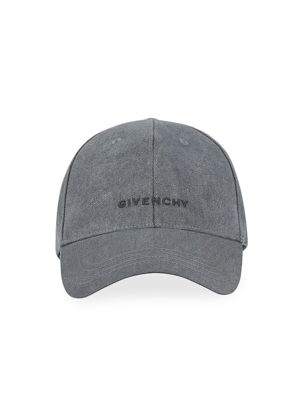 

Тканая бейсболка с вышитым логотипом Givenchy, серый