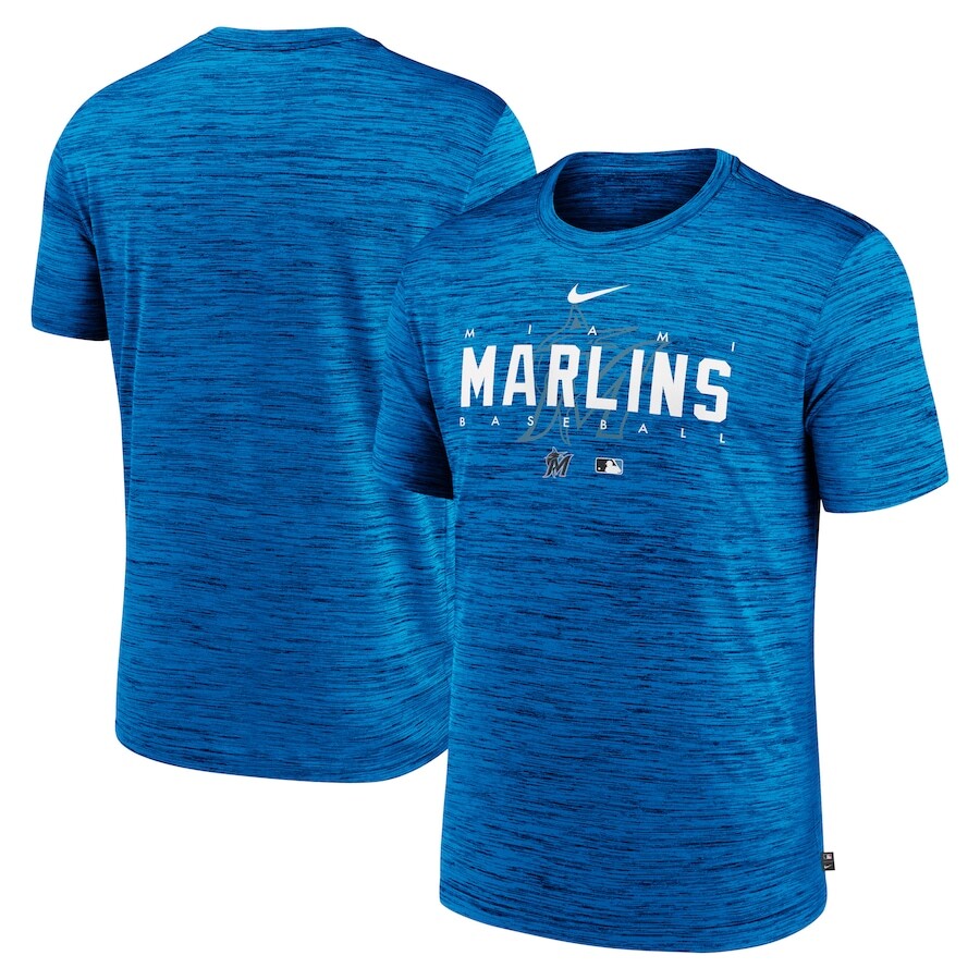 

Футболка с коротким рукавом Nike Miami Marlins, синий