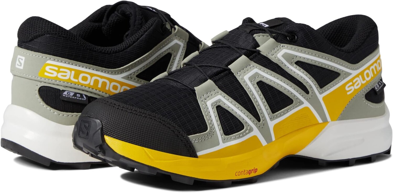 

Кроссовки Speedcross CSWP Salomon, цвет Black/Wrought Iron/Lemon