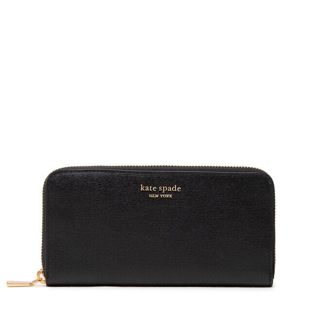 

Кошелек Kate Spade MonogramSaffiano Leather, черный