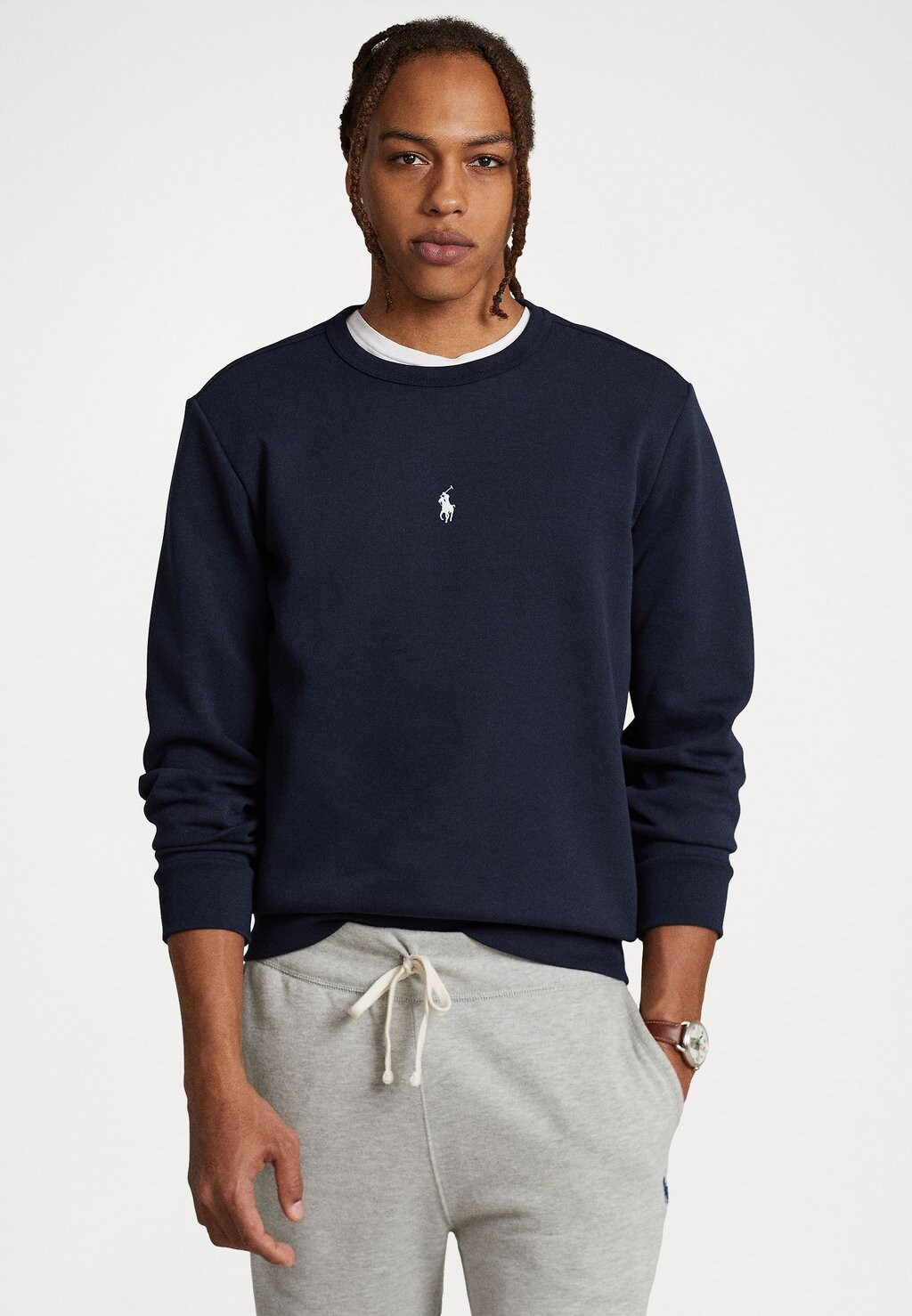 

Толстовка ПУЛОВЕР ДВОЙНОЙ вязки Polo Ralph Lauren, авиатор темно-синий