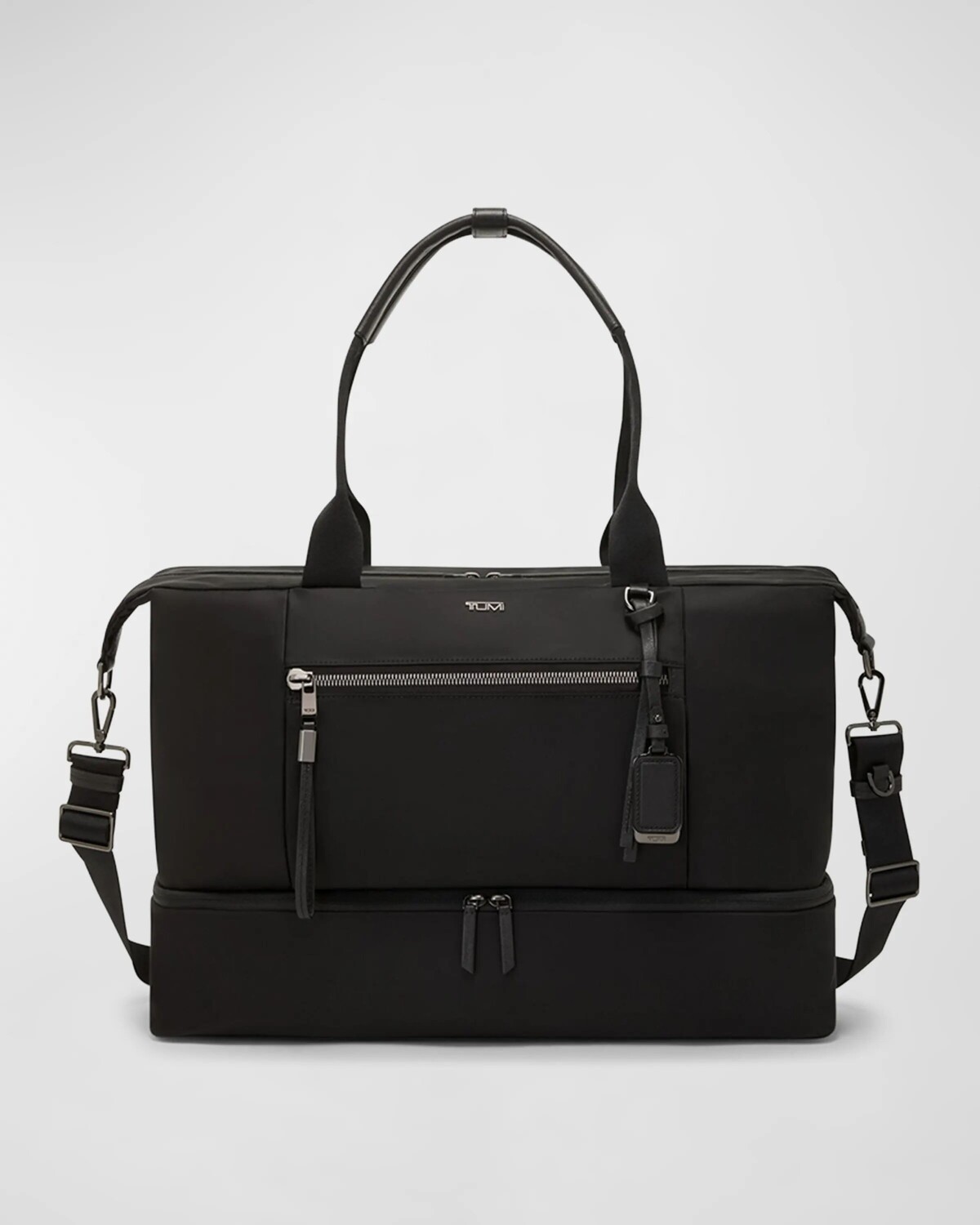 

Спортивная сумка Continent Weekender Tumi, цвет Black/Gunmeta