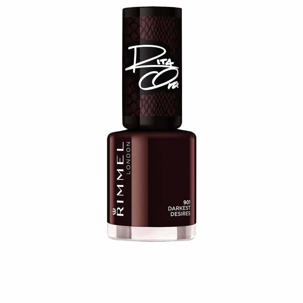 

Лак для ногтей 60 seconds super shine Rimmel london, 8 мл, 901-darkest desires