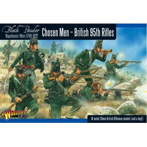 Фигурки British 95Th Rifles (Chosen Men) Warlord Games