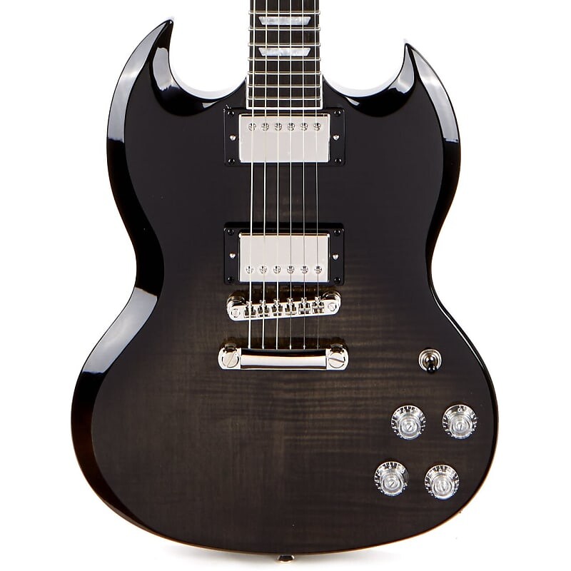 

Электрогитара Epiphone SG Modern Figured - Trans Black Fade