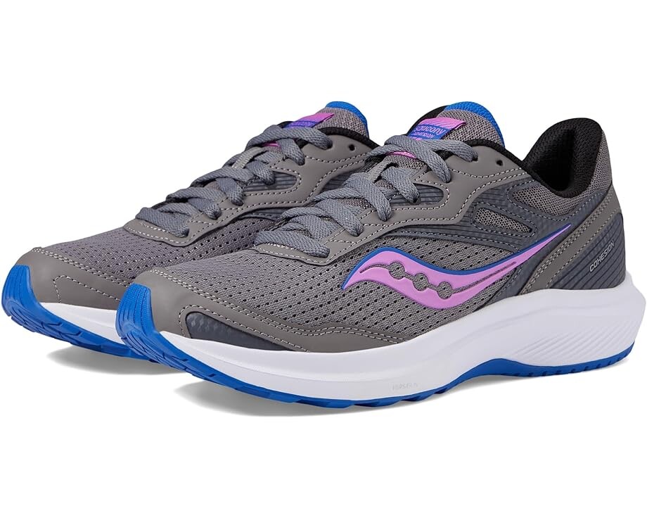 

Кроссовки Saucony Cohesion 16, цвет Gravel/Grape
