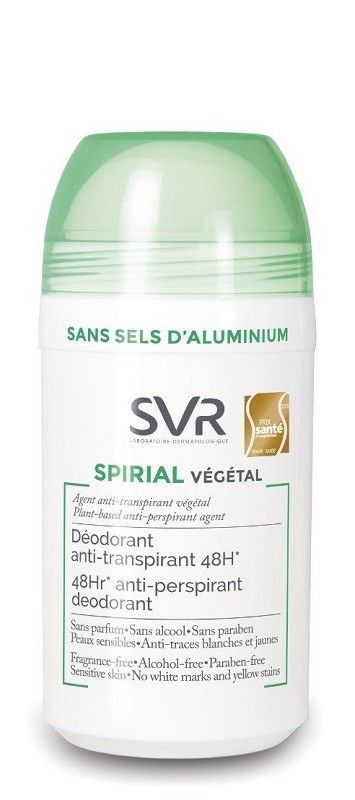 SVR Spirial Végétal антиперспирант, 50 ml