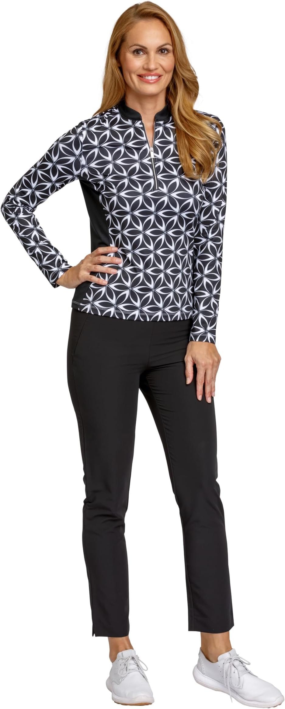 Пуловер с длинными рукавами Laken Upf 50+ Tail Activewear, цвет Dancing Stars