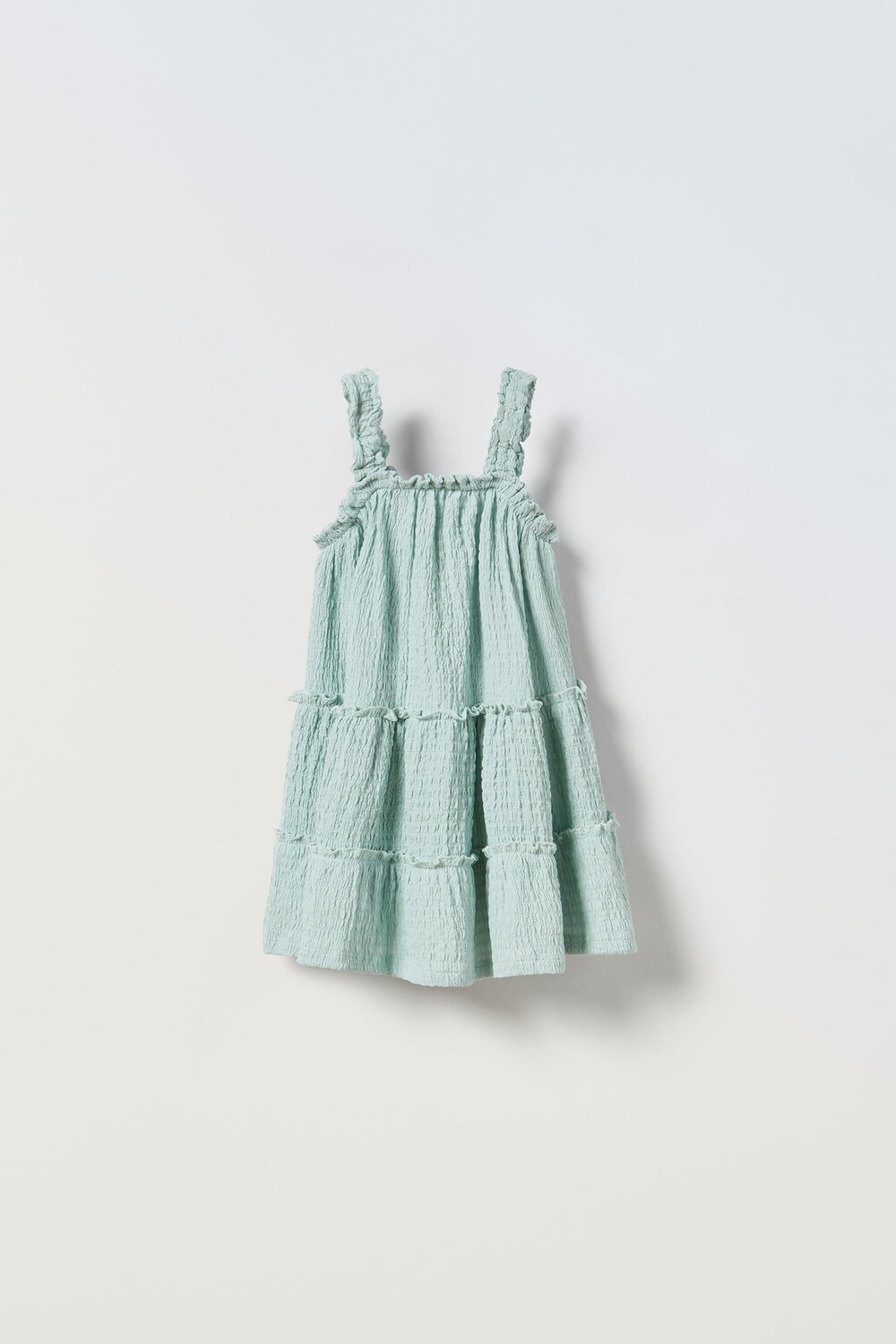 

Текстурное платье Zara, бирюзовый