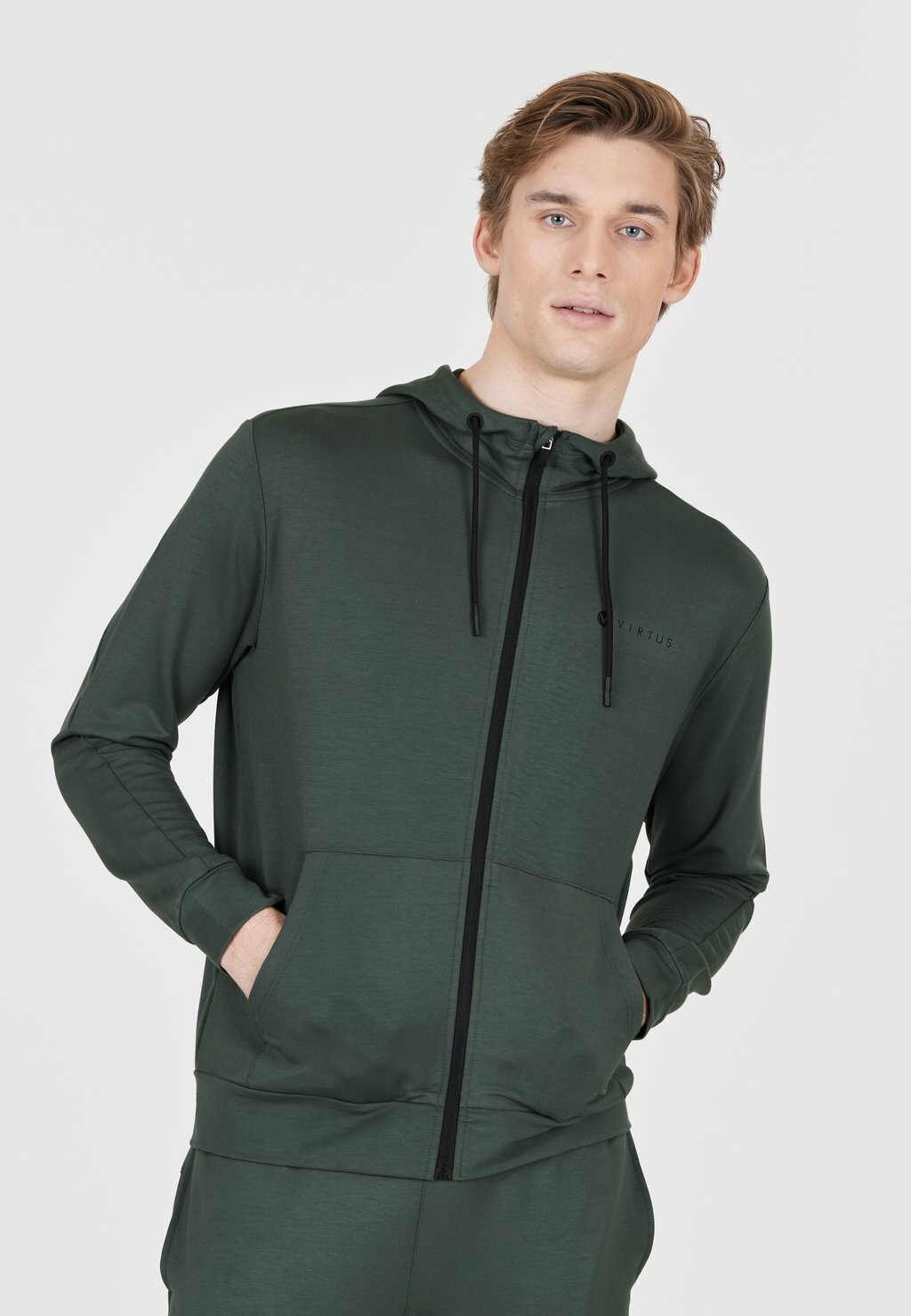 

Толстовка BRENT M HOODY Endurance, цвет olijf